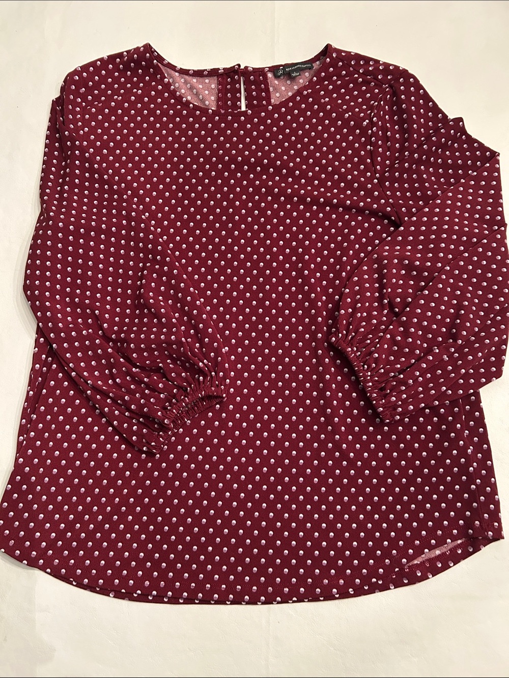 Adrianna Papell Long Sleeve Blouse